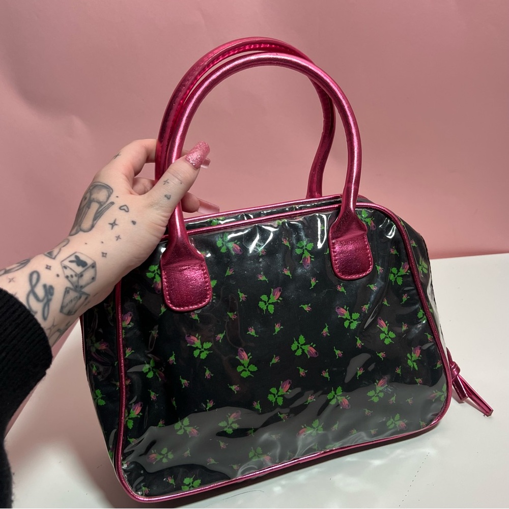 Y2K mcbling betseyville by Betsey Johnson floral mini bag - Picture 4 of 7